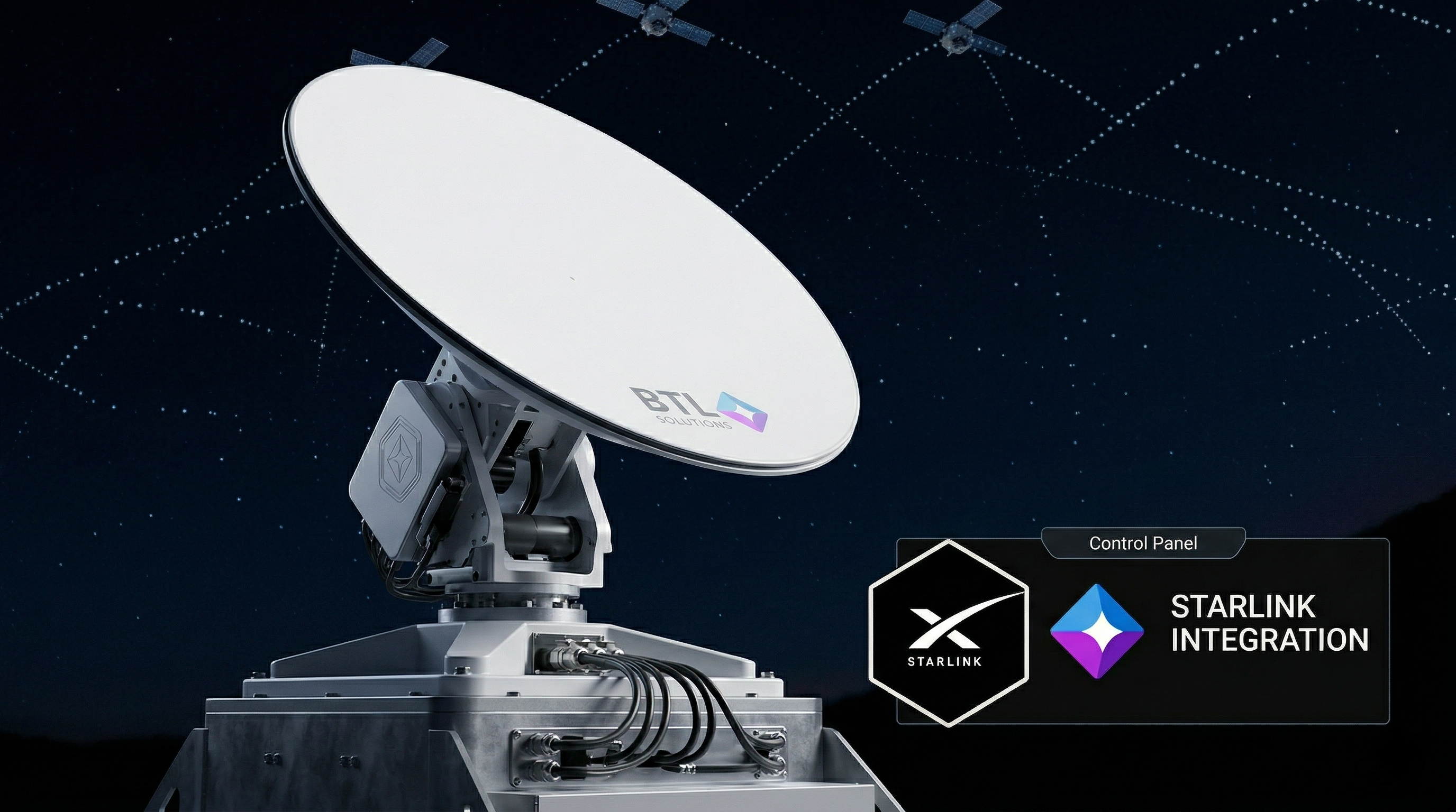 Starlink satellite dish